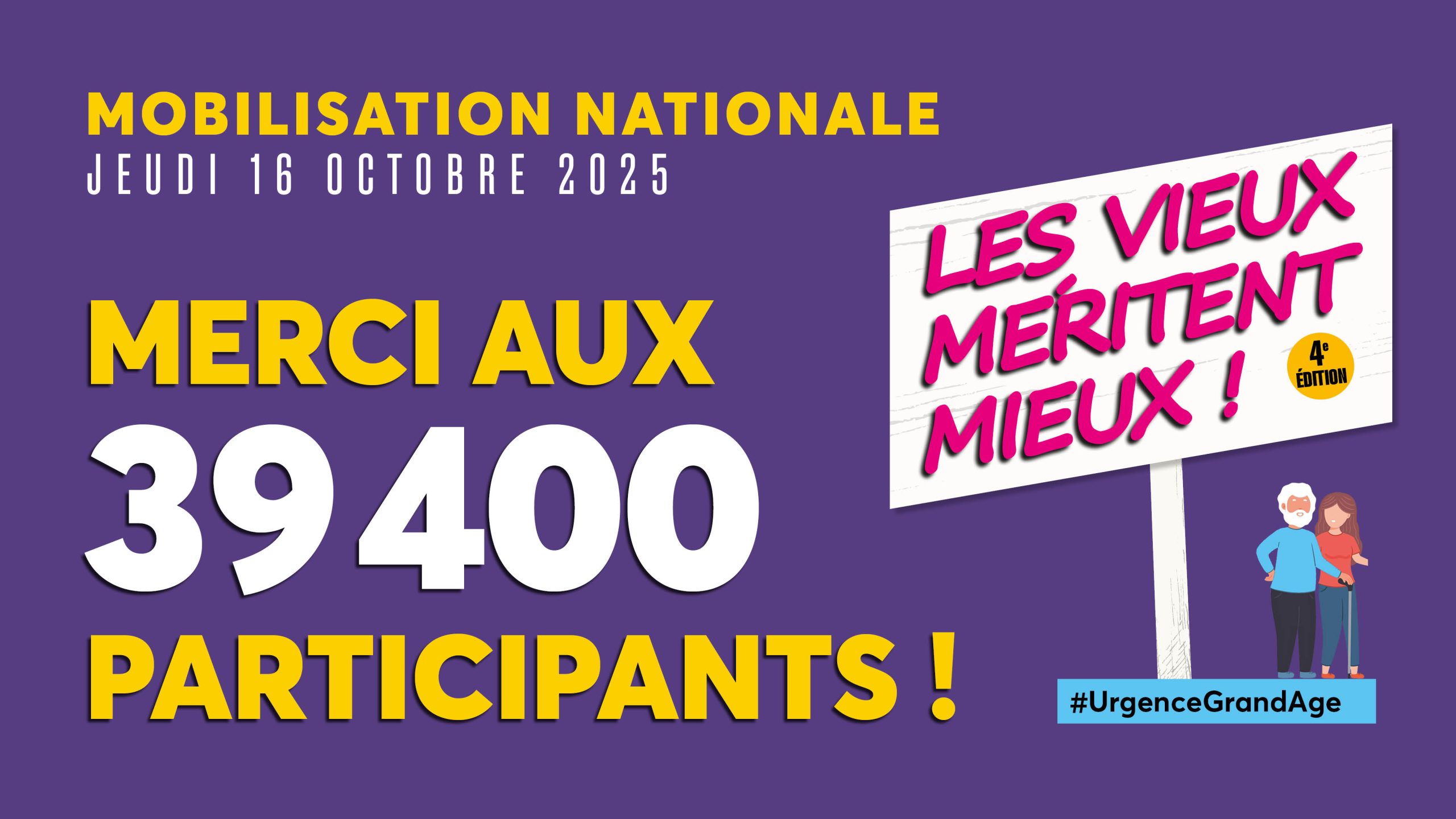 Vidéo retour en image mobilisation "Les Vieux méritent mieux" 2025